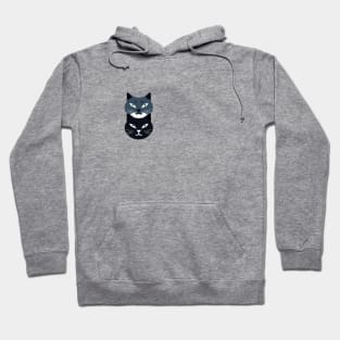 Two cats logo Hoodie